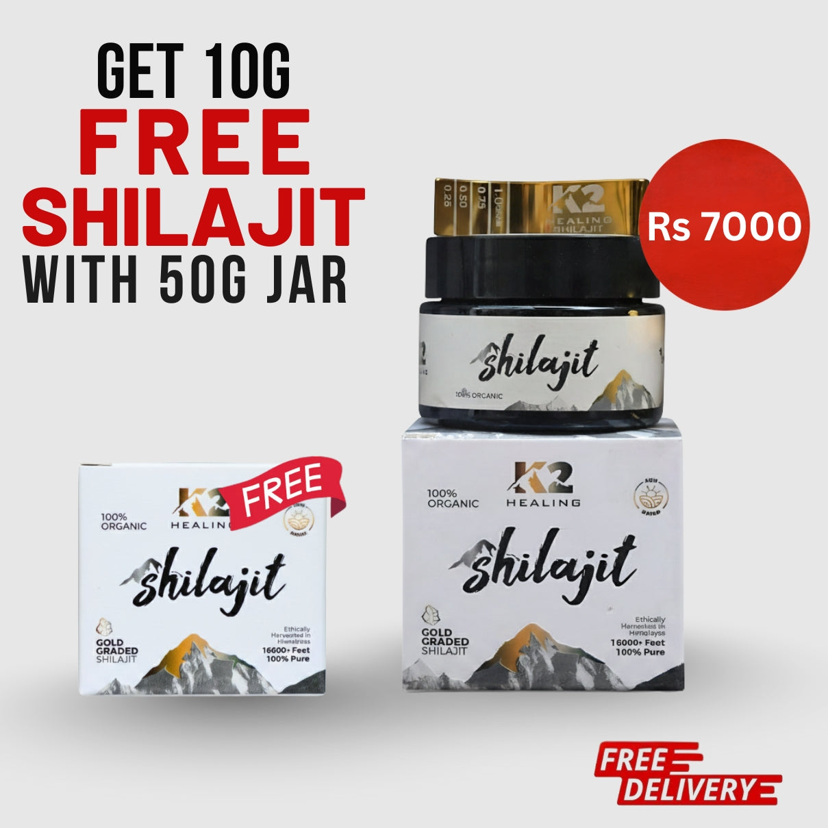 Special Offer – Buy 50g Shilajit & Get 10g Free! 🎁