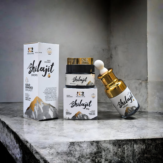 K2 Shilajit Resin + K2 Shilajit Drops (Value Bundle)